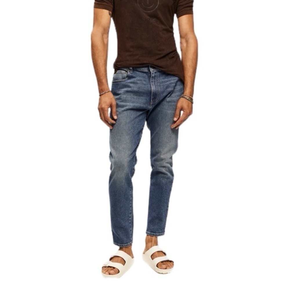 Ser.O.Ya. - NWT Diego Tapered Cropped Straight Leg Jeans Sz 30
